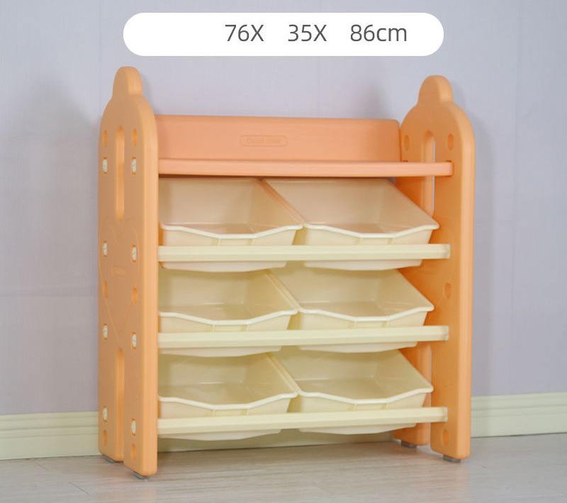 こども 絵本棚 おもちゃ 収納 ボックス ラック おしゃれ 入学 入園 プレゼント 絵本 おもちゃ トイハウスラック 4段 お片付け 出産祝い
