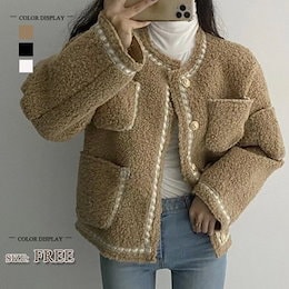 2020秋冬新作 大きいサイズ きゆるロングチェスターコート ても厚い ファーコート 韓国ファッション/コート毛皮のコート
