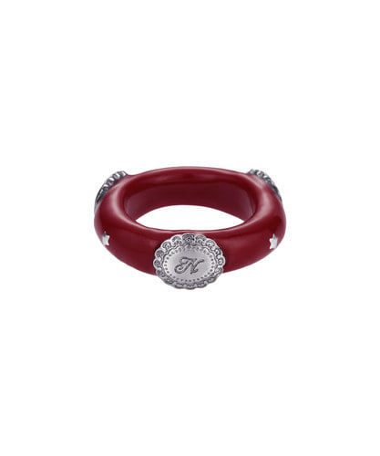 NFF ANTHEIA RING RED アンセイアリング レッド 指輪 リング 韓国アクセサリー アクセサリー 正規品
