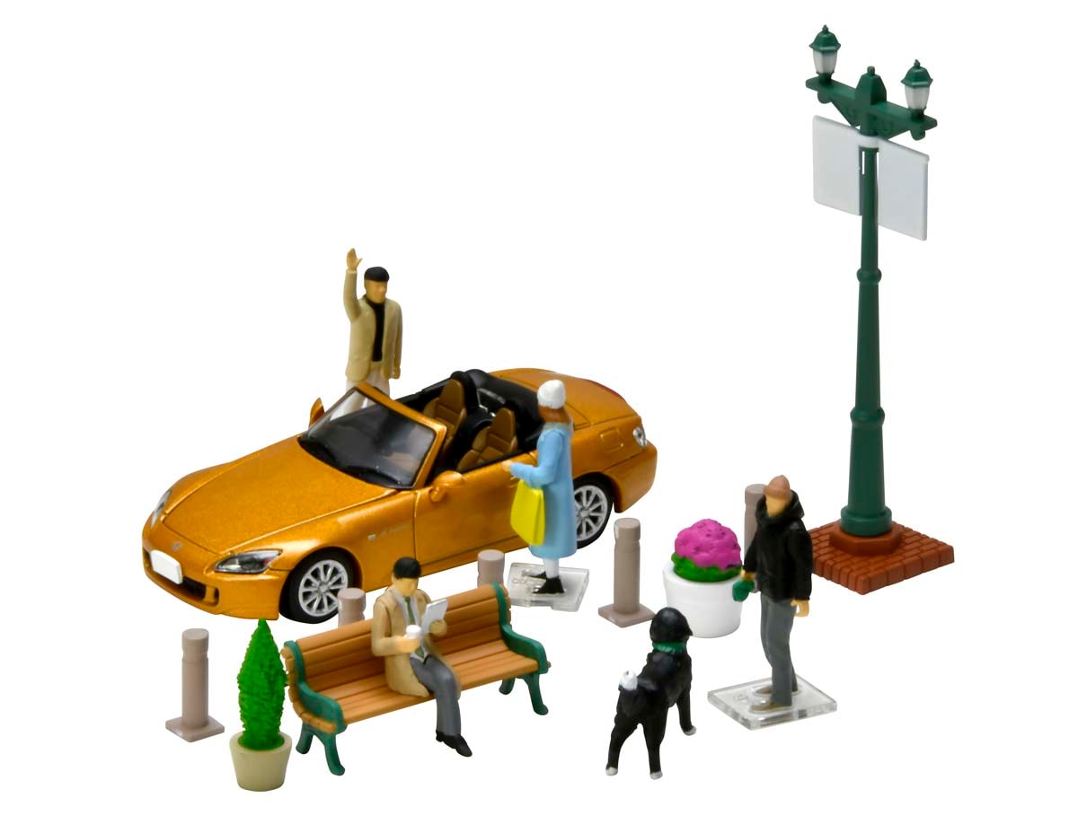 トミーテック 1/64 ジオコレ64 #カースナップ22a 都会の街角2【328292】 ミニカー TT 328292 ジオコレ カースナ22a トカイノマチカド2