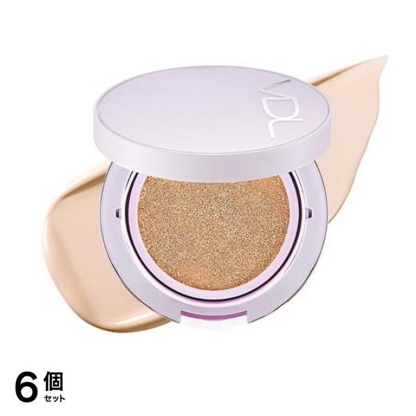 パーフェクティング シルキーフィット カバークッションファンデーション V02明るめのベージュオークル 12g 6個セット