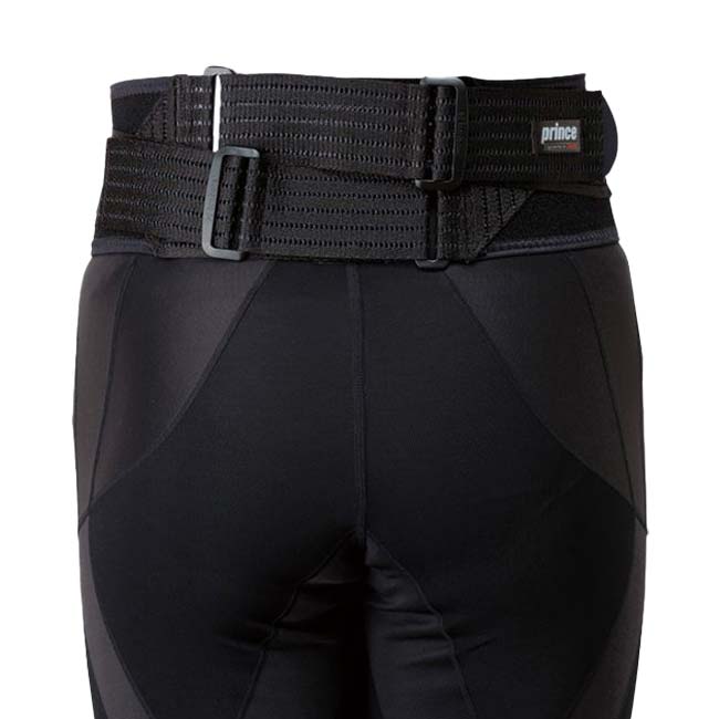 体感力プラス プリンス(Prince) HIGH PERFORMANCE プレミアムバックベルトワイド 骨盤サポーター SU710-165 ブラック(23y1m)