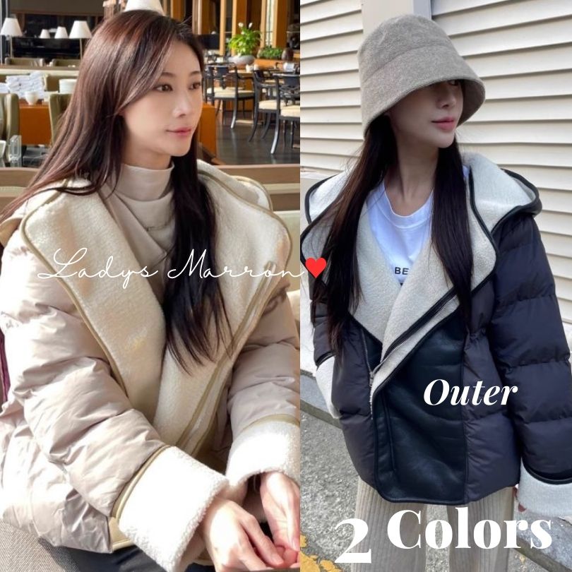 【即納】ショートダウン レディース ショート丈ダウン ダウンジャケット 黒 ベージュ きれいめ ショート ダウンコート 裏起毛 ダウン 冬 アウター 韓国 裏ボア 長袖 可愛い 暖かい 厚手 防寒 防その他 アウター