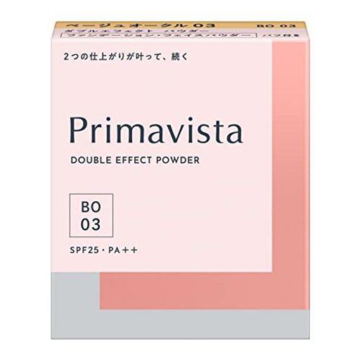 プリマヴィスタ ダブルエフェクト パウダー ベージュオークル03 SPF 25 PA++パウダーファンデーション 1個 (X 1)