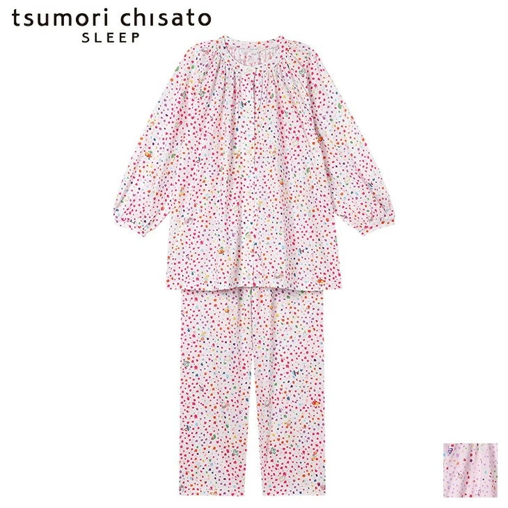 ツモリチサト tsumori chisato ワコール wacoal パジャマ ルームウェア 部屋着 長袖 不思議の国の住人達 ツモリチサトスリープ 寝間着 秋冬 UDX594