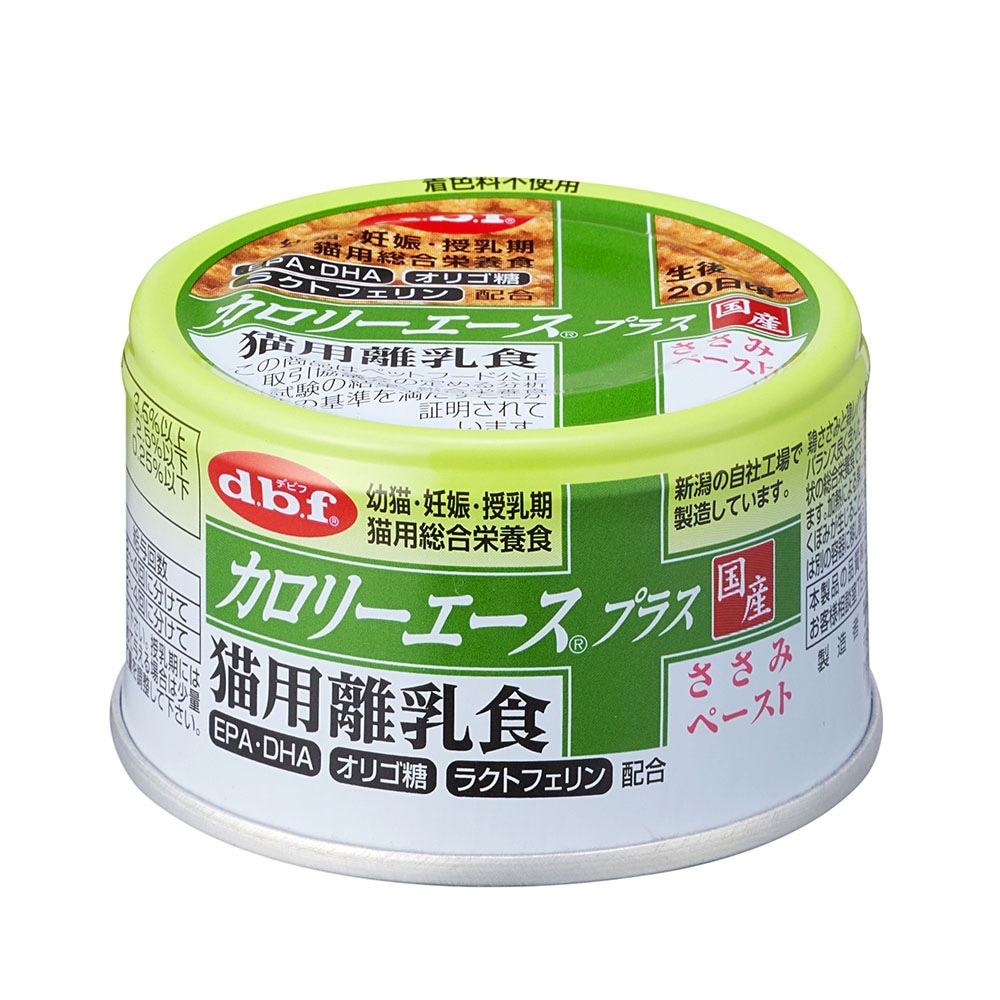 （まとめ買い）デビフペット カロリーエースプラス 猫用離乳食 ささみペースト 85g 猫用フード [x24]