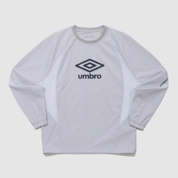 長袖Tシャツ TQT UQ221SWT53-WGR ダブルカット長袖ピステ WHITE GREY 14,635円