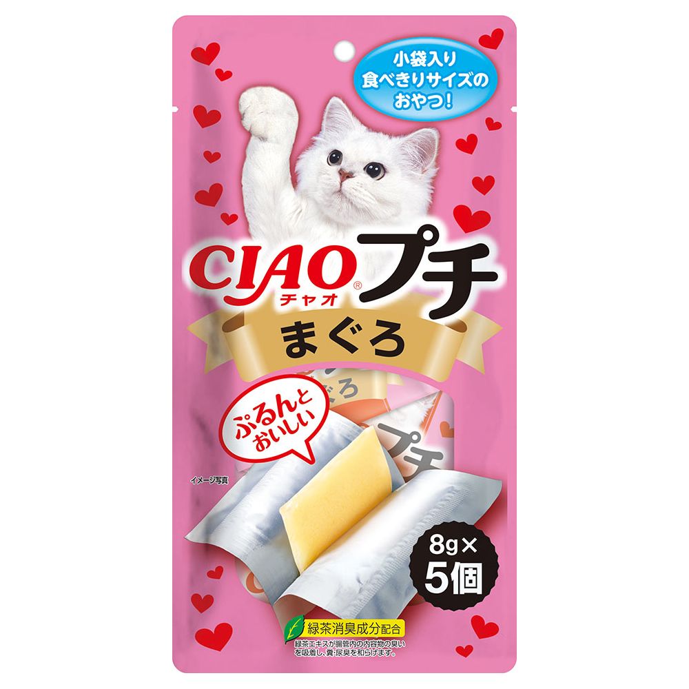 （まとめ買い）CIAOプチ まぐろ 8gx5個 猫用おやつ [x24]おやつ
