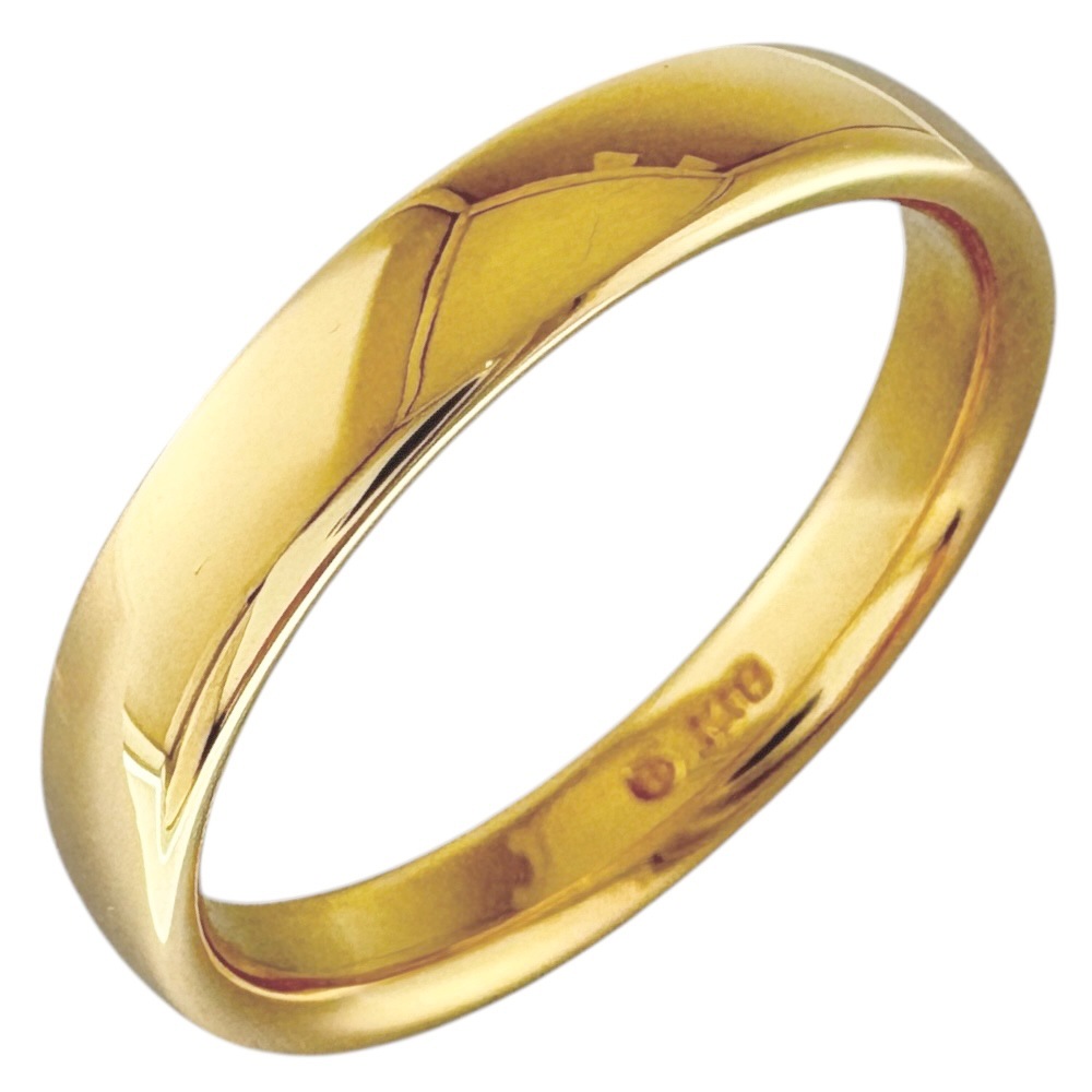 ミキモト リング 指輪 21号 18金 K18イエローゴールド MIKIMOTO 中古 美品