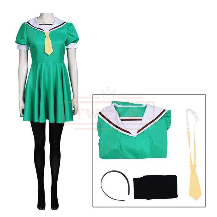 【新品開催 即納】ひぐらしなく頃に 北条沙都子 コスプレ衣装 制服 セーラー服 コスチューム cosplay コミケ アニメ 仮装 変装 イベント パーティー