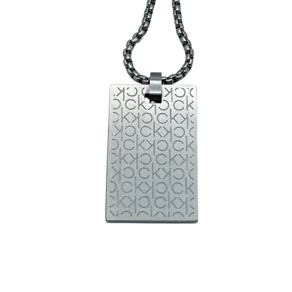 カルバンクライン CKアイコニック ネックレス ブランド小物 アクセサリー メンズ【中古】