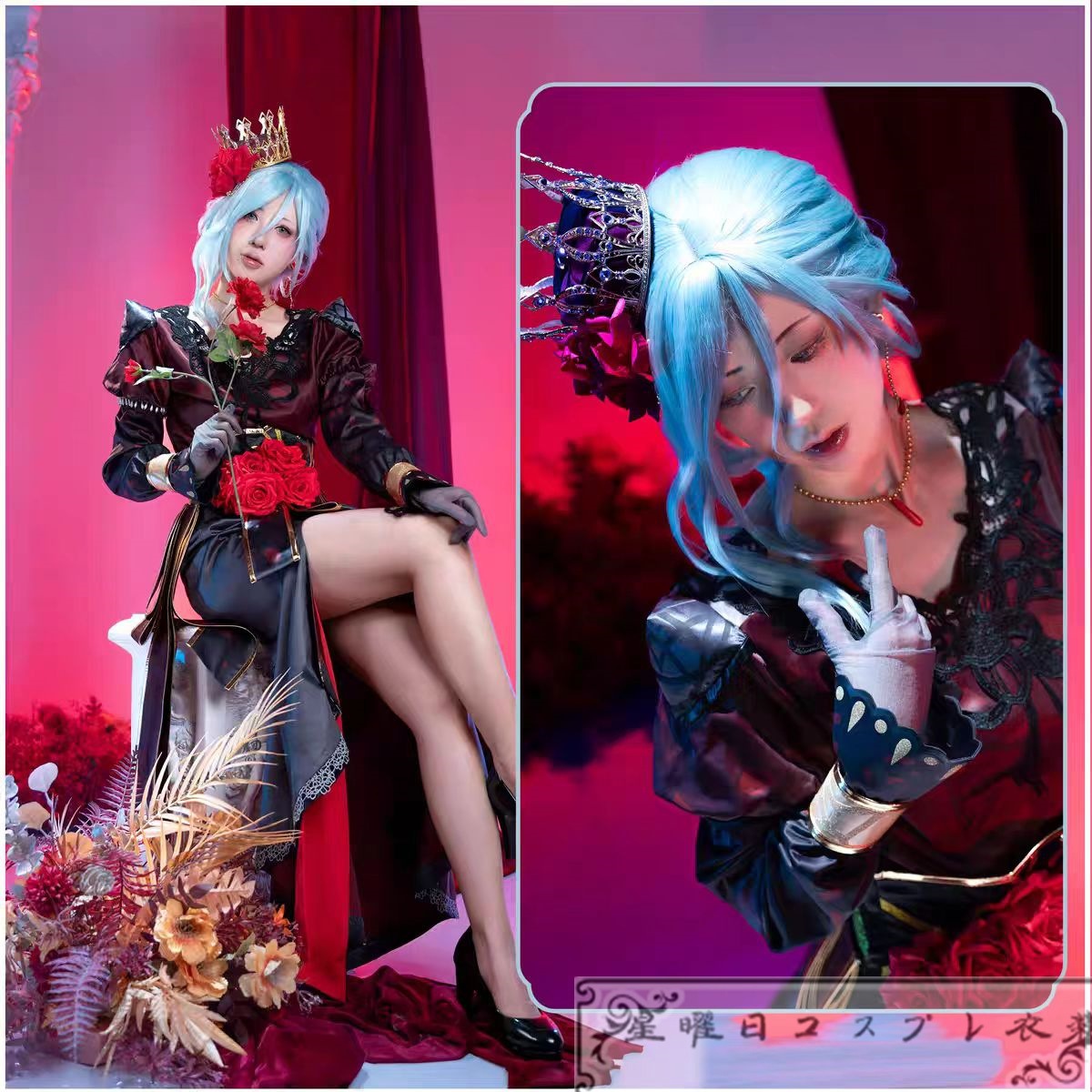 プロセカ Night sweet mealガチャ とびきりのハートをキミに 日野森雫 コスプレ衣装 コスチューム