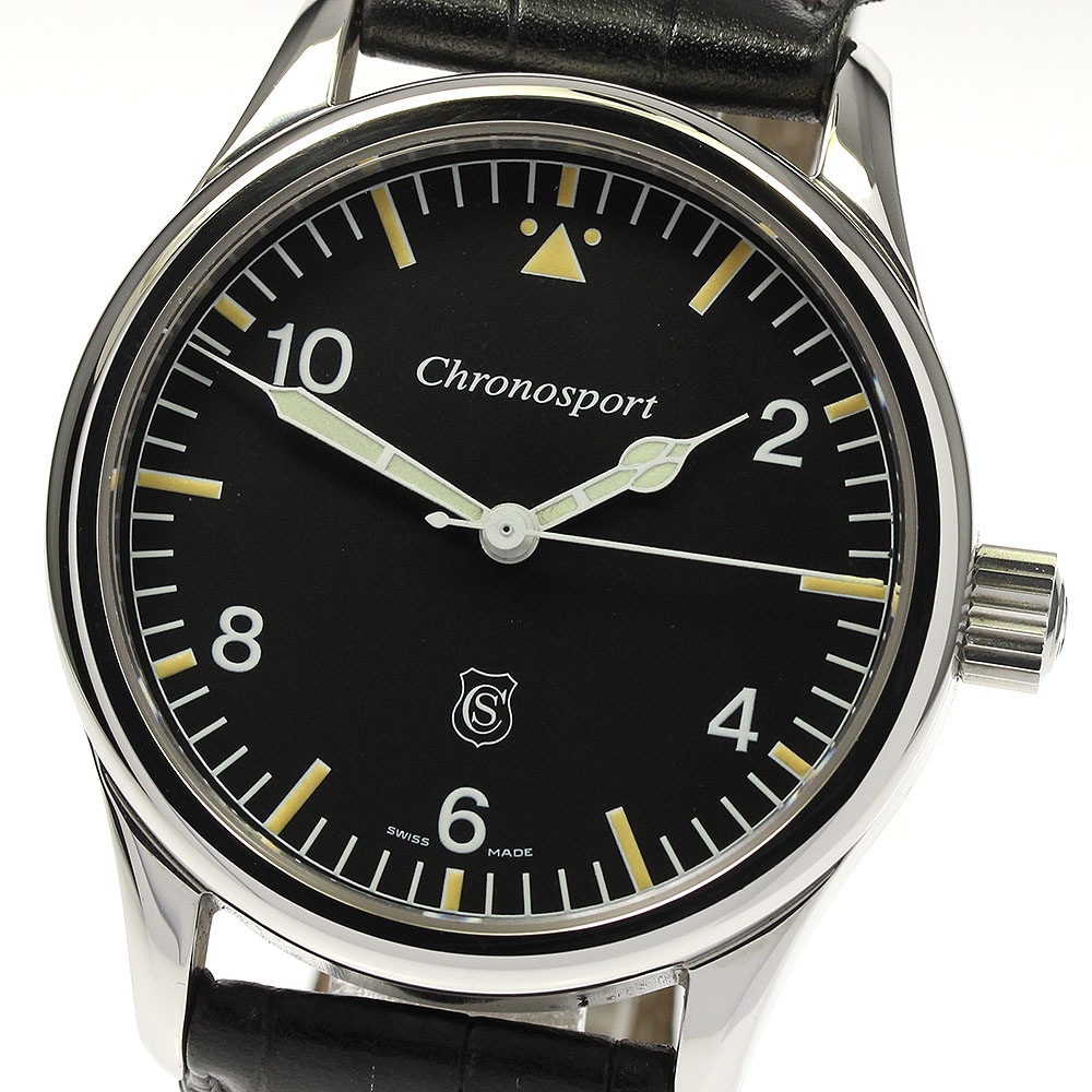 クロノシュポルト CHRONOSPORT CS-31.HS-01 手巻き メンズ 箱・保証書付き_805243【中古】