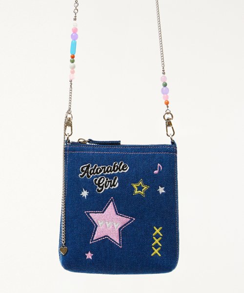 Highteen Denim Mini Cross Bag _ Blue