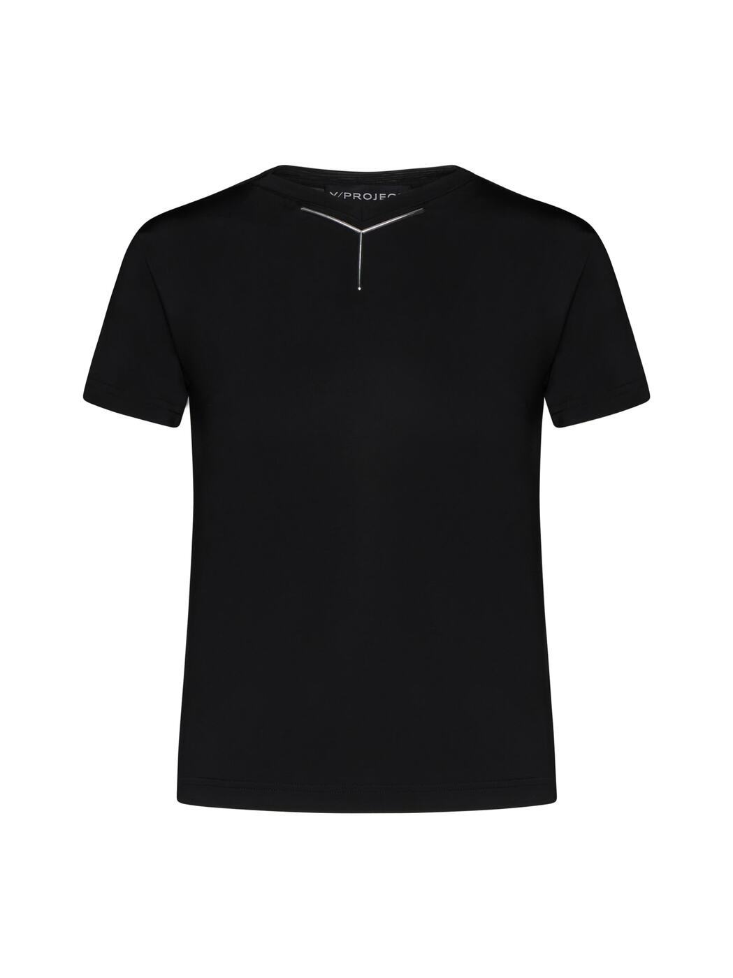 104TO004 -BLACK ブラック 春夏2024 Tシャツ レディース ia