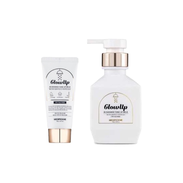 Medipickme Glow Up In Shower Tone Up Milk 80g/300g