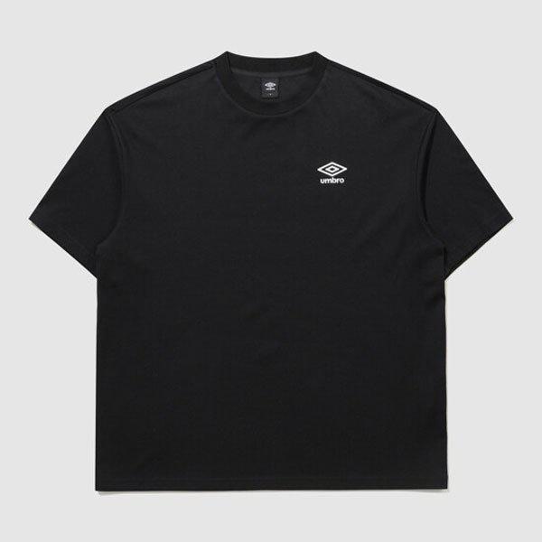 マックスフィットレタリンググラフィックTシャツ UR121CRS32 BLACK