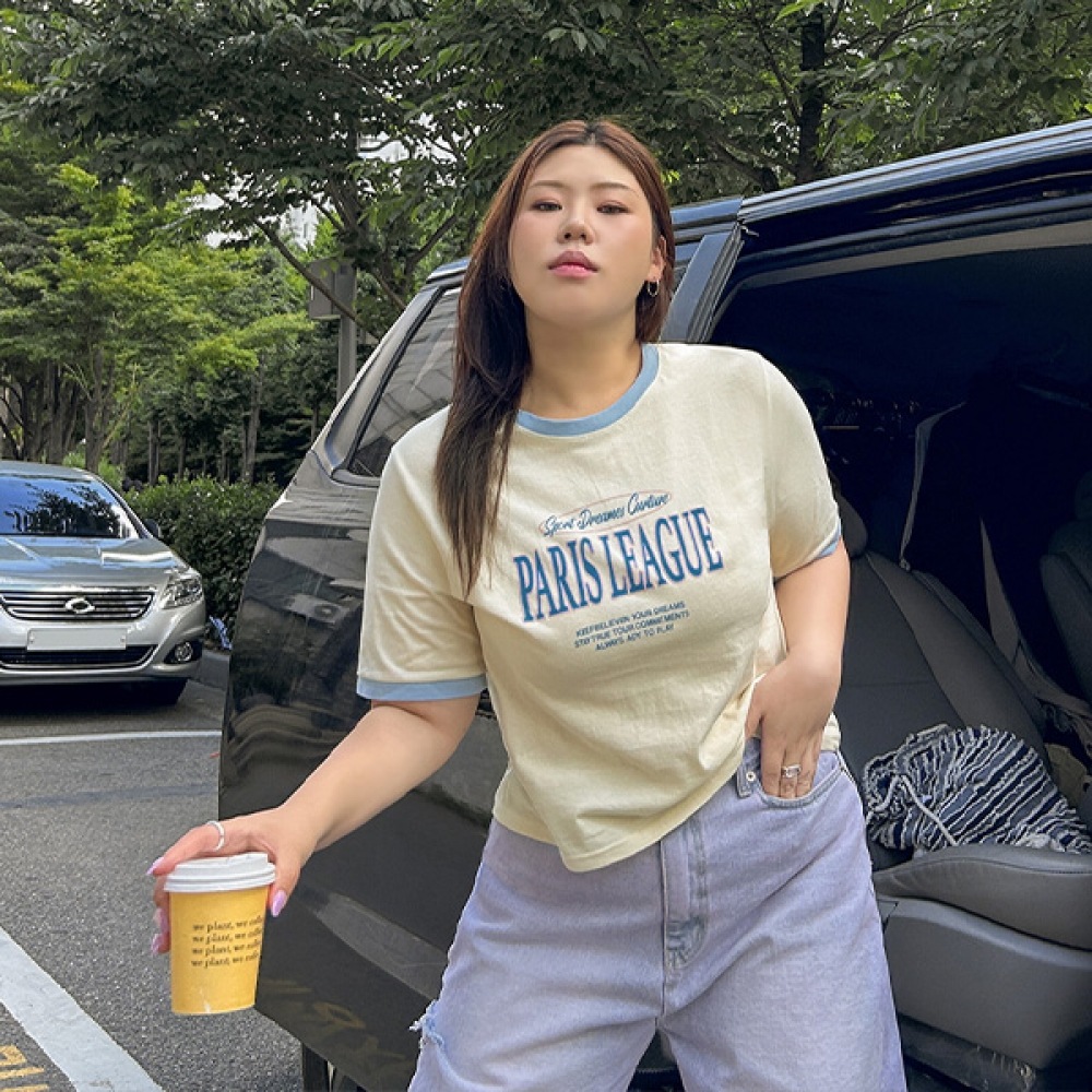 (JSTYLEのイーブレット) 1+1イーブレットマリンカラープリントTシャツ JSTYLE 5,400円