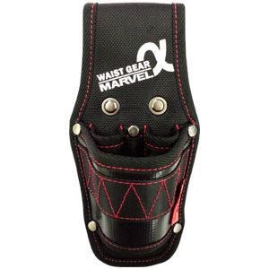 （まとめ）電工ポケット WAIST GEAR ドライバー2本/ペンチ差し5セット レッド（赤） マーベル MDP-63AR 7,937円