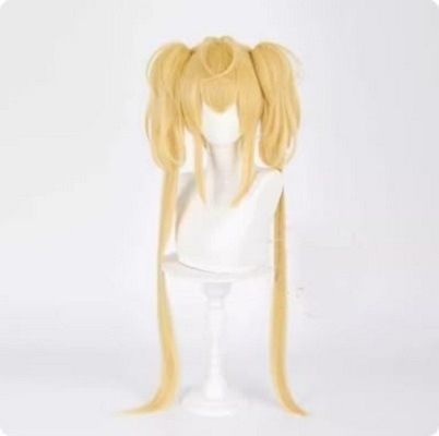 ほしな歌唄 コスプレウィッグ ネット付き かつら 耐熱