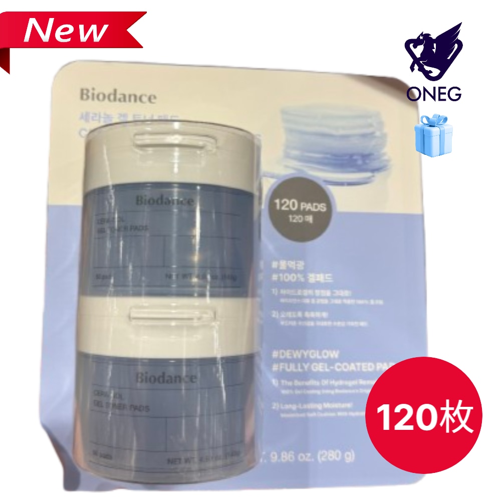 【限定企画/NEW】バイオデンス セラノールゲル トナーパッド 60枚x2個/1+1/モーニングパック効果/ハイドロゲル/水分鎮静/毛穴弾力/コラーゲン/ゲル マスクパック 4,922円
