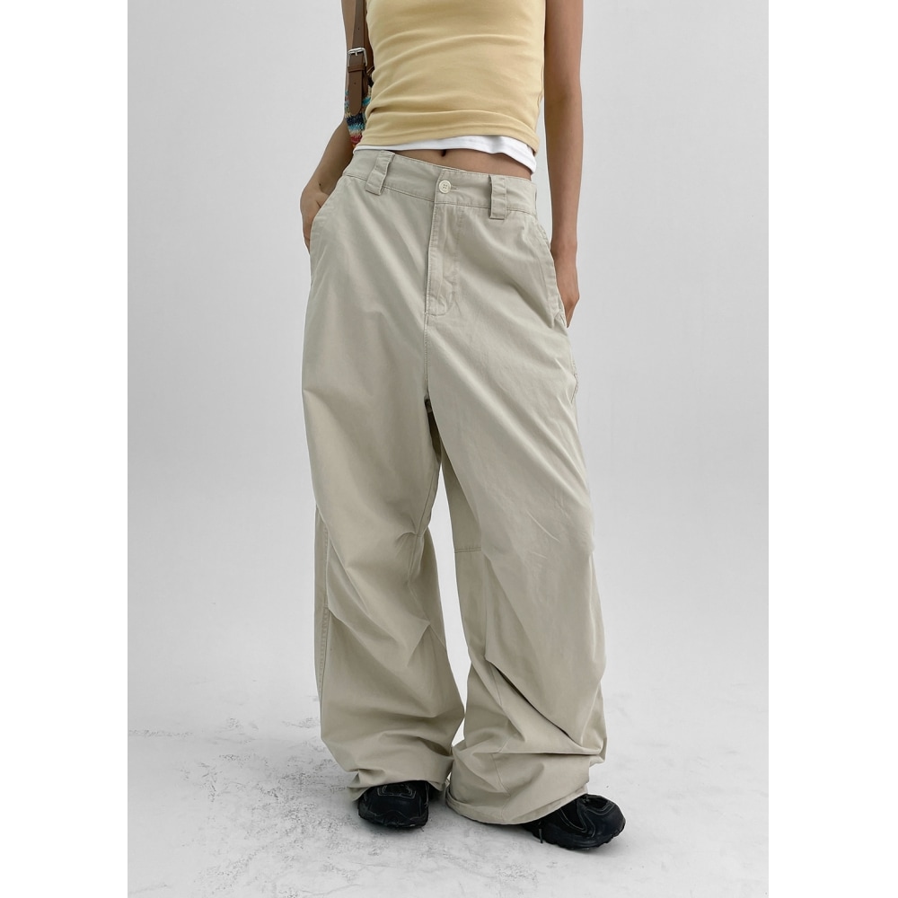 ブラックアップクーアンドカーペンダービンテージワイドパンツ