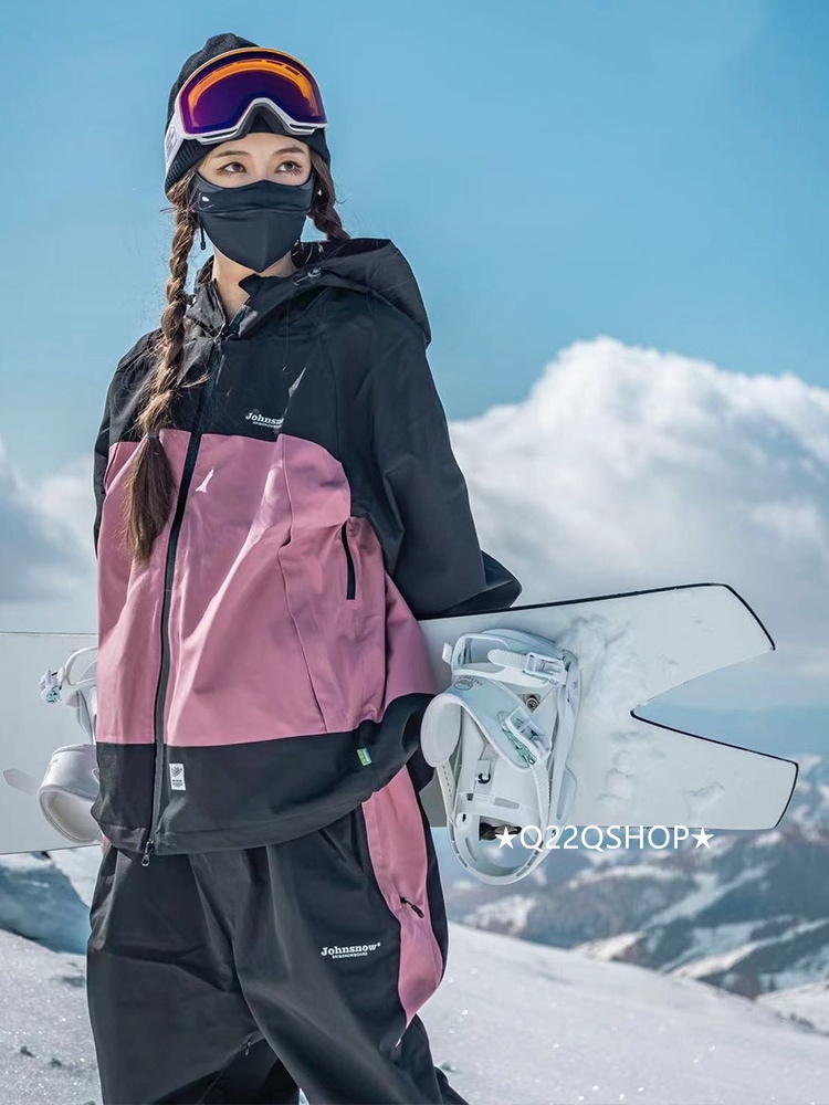 スノーボードウェア 2024 2025 上下セット メンズ レディース パンツ ジャケット アウター ウィンタースポーツ セットアップ スキーウェア スノボウェア スノーウェア 韓国風 防水防風