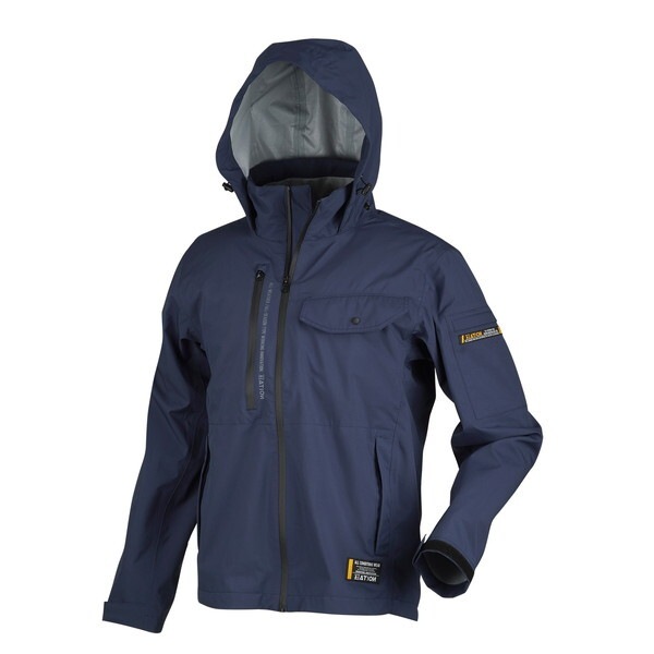 6100 3レイヤー全天候型ワーキングジャケット ネイビー 3L