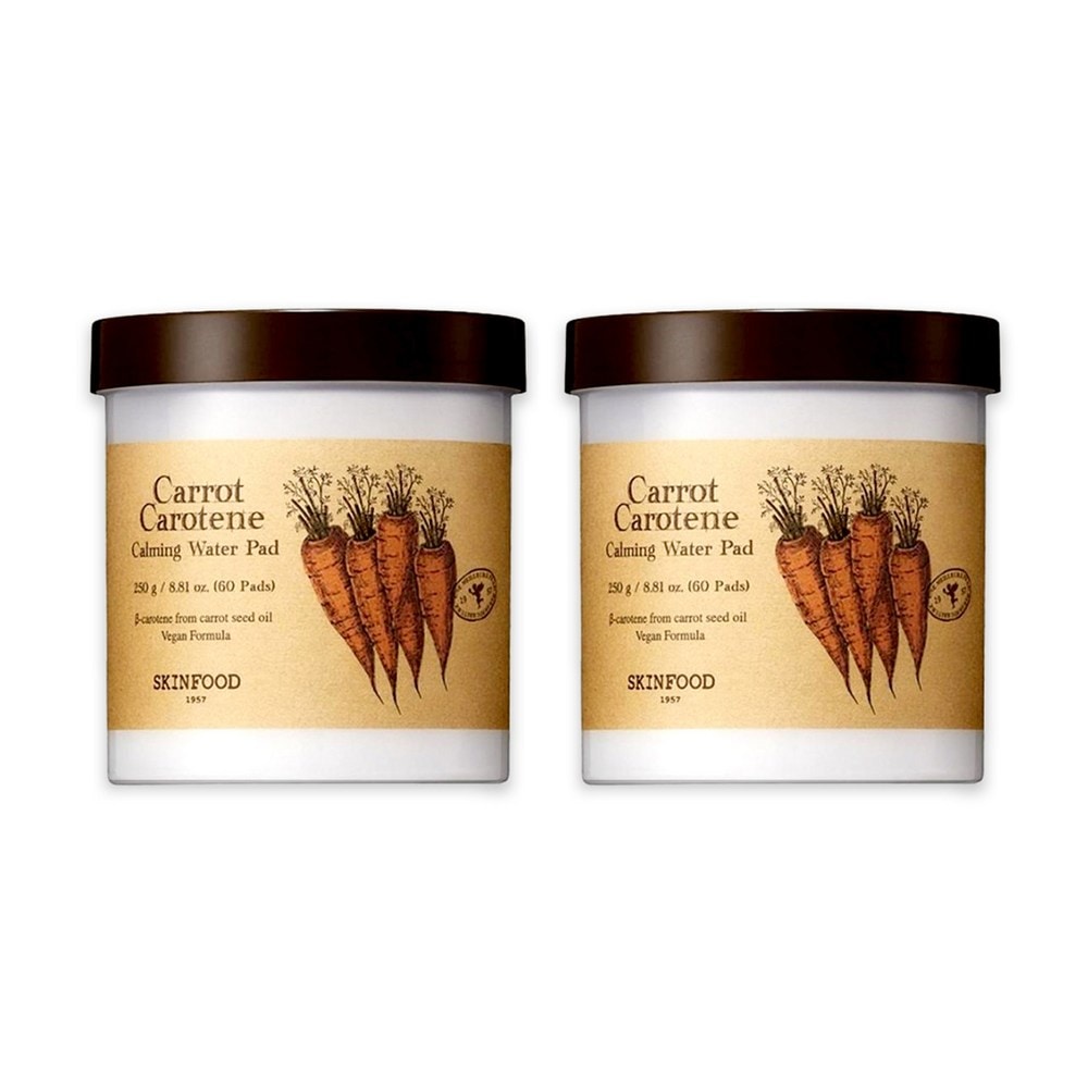 【大容量】キャロットカロチンカミングウォーターパッド60p60個入り2個 4,931円