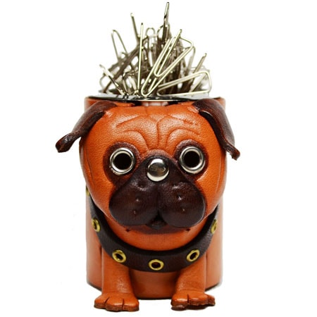 パグ デスククリップホルダー レザー/本革 VANCA/バンカクラフト