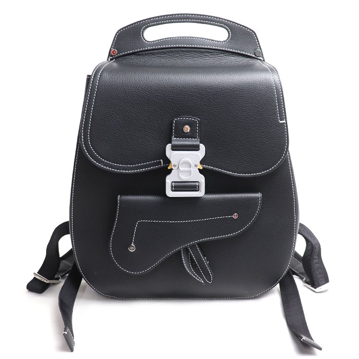 Dior ディオール ギャロップ サドル リュック・デイパック ブラック 1ADBA011YKK.H00N メンズ 中古 美品