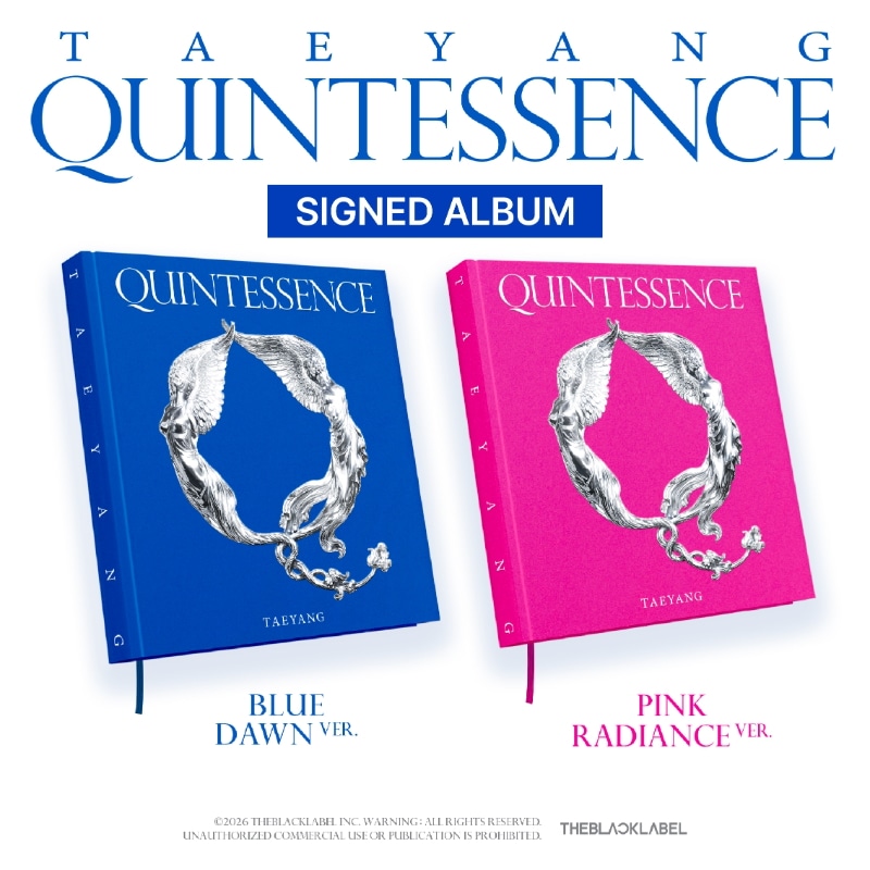 BIGBANG TAEYANG - 4TH ALBUM QUINTESSENCE 直筆サイン入り 韓国版 新品未開封