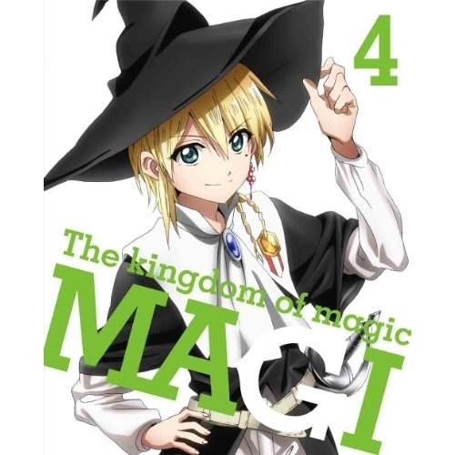 マギ T h e kingdom of magic 4(Blu-ray Disc) ／ マギ (Blu-ray) ANZX-9257