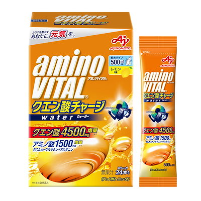 味の素 アミノバイタル クエン酸チャージウォータ...のサムネイル