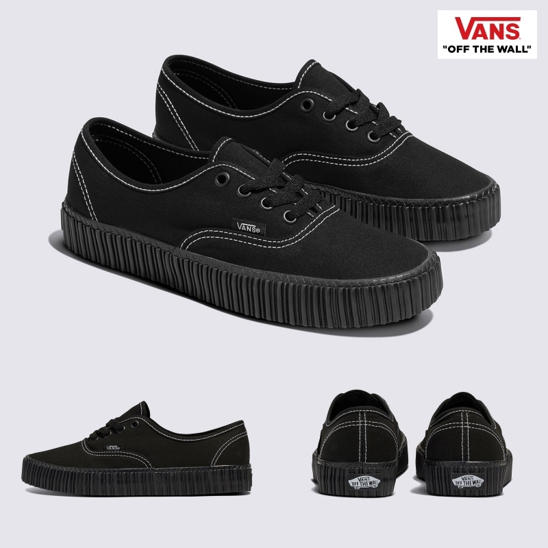 [VANS] バンズ スニーカー アセンティック クリーパー / BLACK