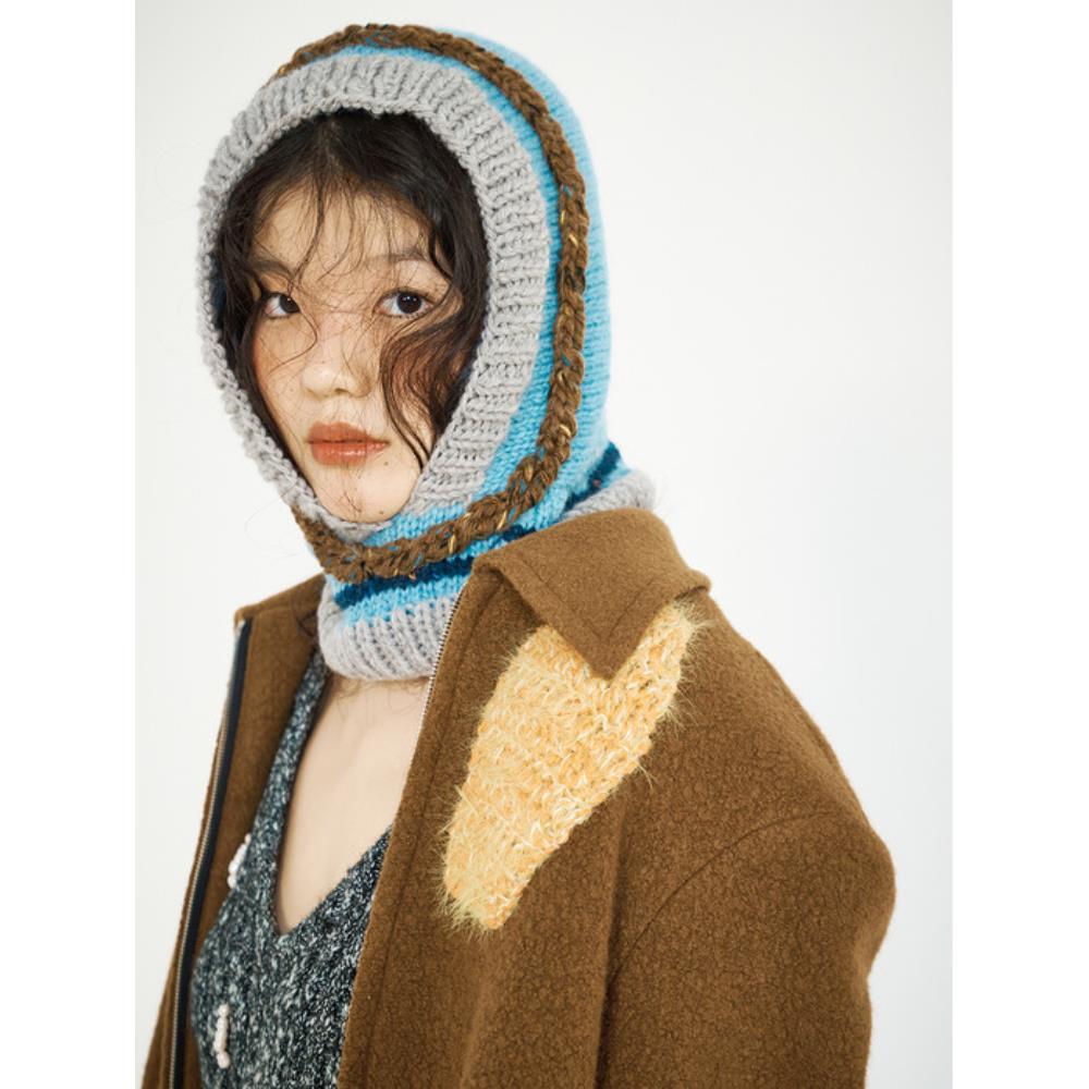 MISU A BARBE PONYTAIL WARMER SKY BLUE
