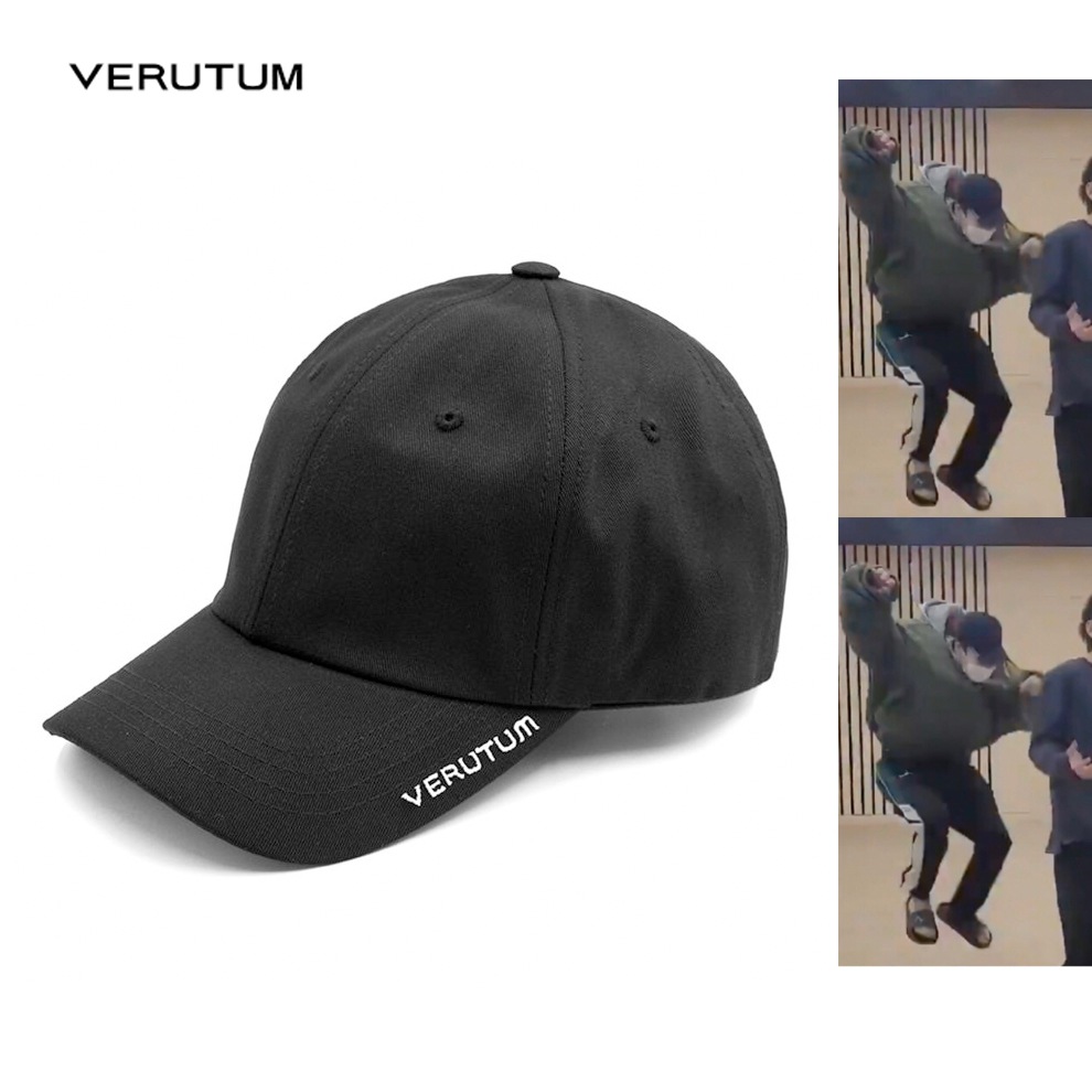 BTSジミン着用☆【VERUTUM】☆HW-BC005 VISOR LOGO BALL CA.P org.jpg