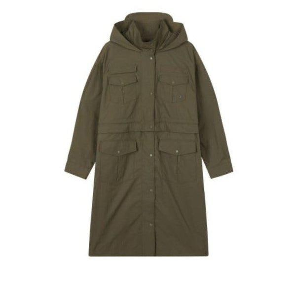 女性用ディタッチャブルロング丈ミリタリージャケット B241JP510P