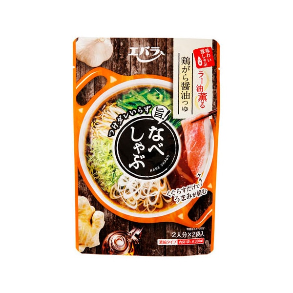 エバラ なべしゃぶ 鶏がら醤油つゆ 100g×2 ×12 メーカー直送