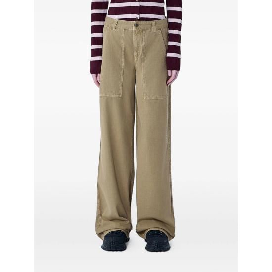MONCLER Women Straight Pants M9731 2A000 06 226 NEUTRALS