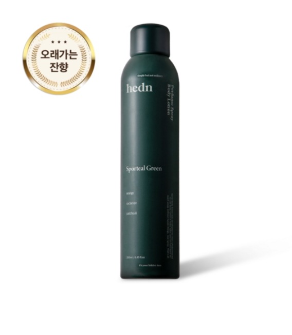 パルファムスプレーボディローション 250ml 1個 (sporteal green)