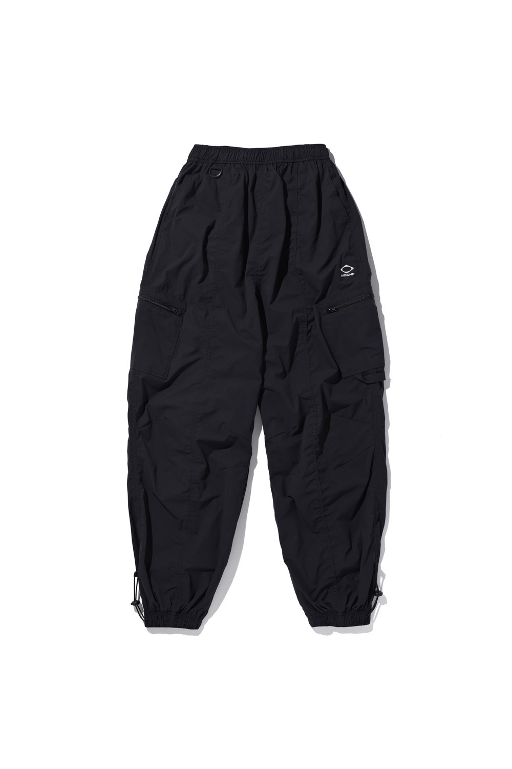 【MISCHIEF】 LIGHT WEIGHT TRACK PANTS : BLACK