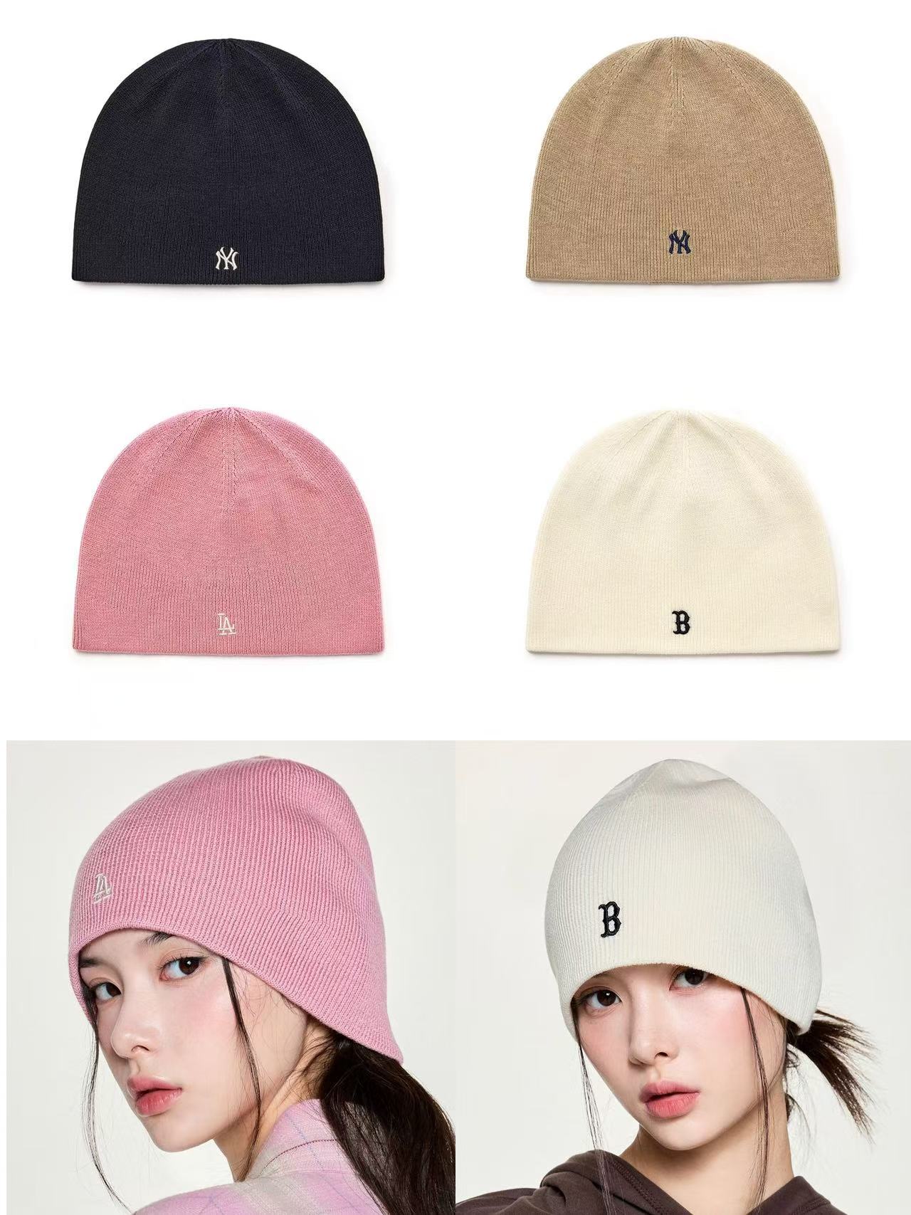 ナノロゴ ノーリップ ビニー BOS (Cream)/ NY (Beige)/ NY (Black)/ LA (L.Pink)