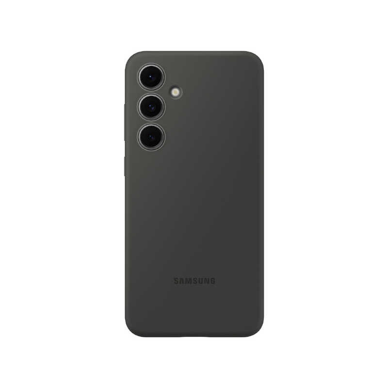 GALAXY　サムスンGalaxy純正 Galaxy S24 FE Silicone Case シリコンケース Black　EF-PS721CBEGJP