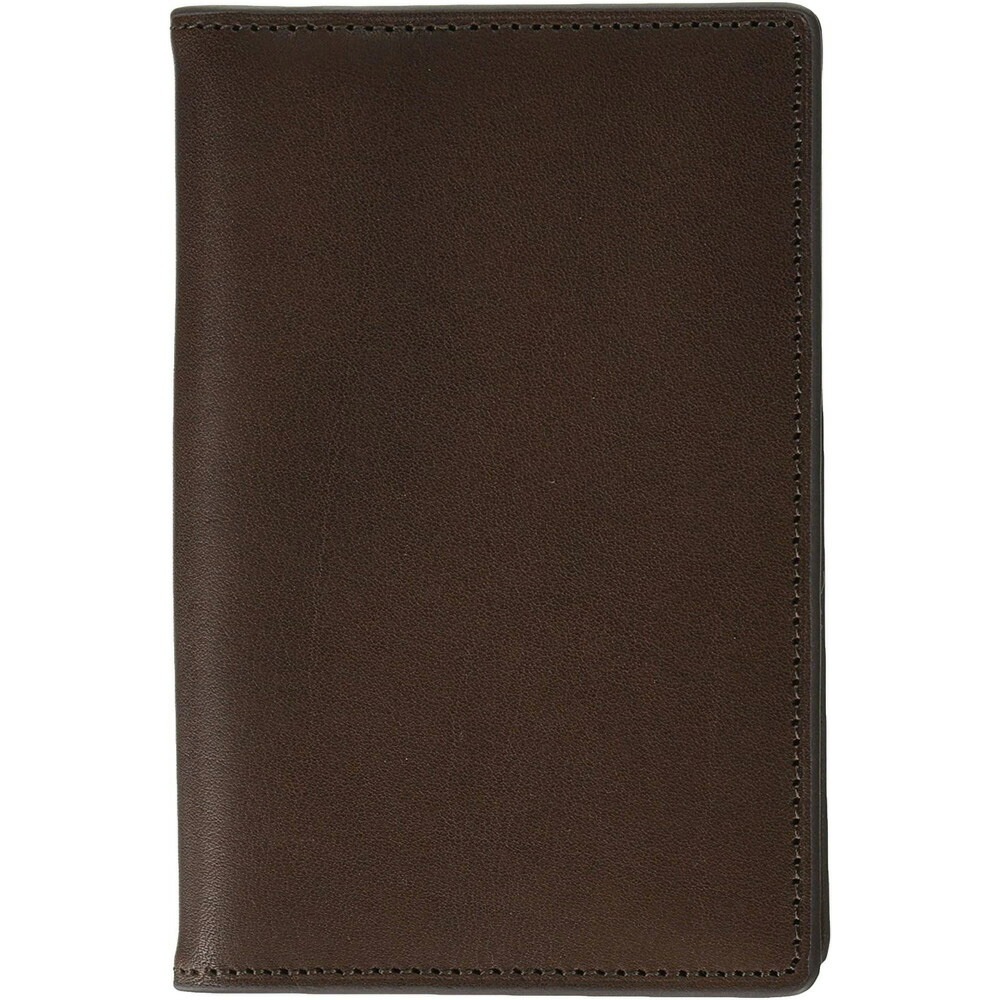 ダヴィンチ グランデ オールアースレザー システム手帳 ポケットジャストリフィルサイズ 11mm ダークブラウン JDP4056E
