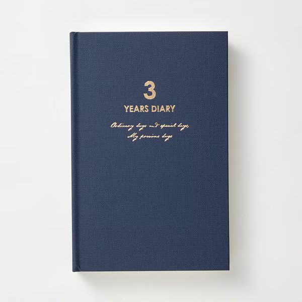 （まとめ買い）ダイゴー 連用日記 バイブル 3年 ネイビー R2341 [x2]