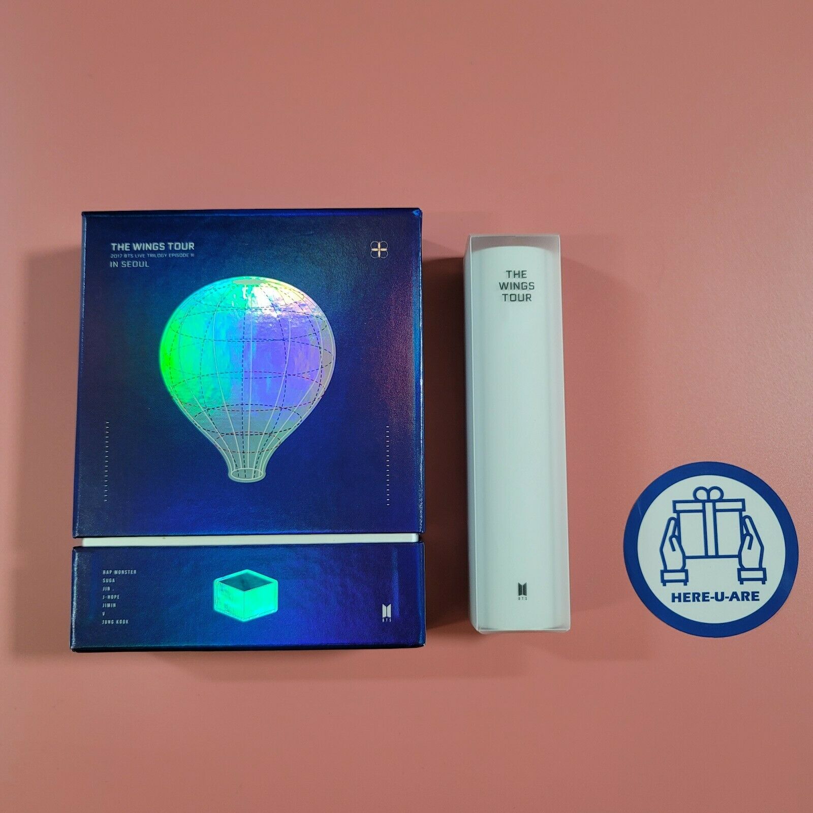 BTS 防弾少年団 WINGS TOUR IN SEOUL DVD + Poster Without Photocard