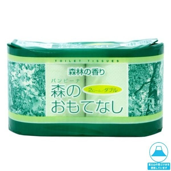 トイレットペーパー 林製紙 森のおもてなし 森林の香り ダブル27.5m 2ロール入り X60パック 7,157円
