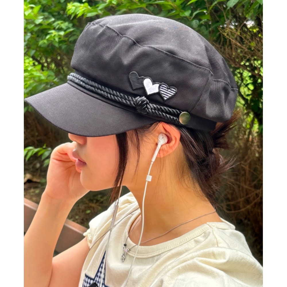 ロジンアンドロージーハートロゴキャップ