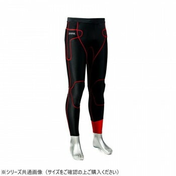 NANKAI プロテクターインナーパンツ （サーモトロン） SDW-6110 XL ブラック/レッド